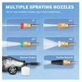 thumbnail image 6 of Electric Pressure Washer 2000 PSI 1.76 GPM, Power Washer with Hose & Nozzles, 6 of 8