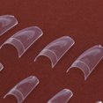 thumbnail image 2 of WHAMVOX 1000Pcs Fake Nails Piece Transparent Manicure Tool for Creative Nail Art and Removable Design, 2 of 8