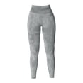 thumbnail image 7 of 3D Anti Cellulite Leggings Resistance Band Leggings Skin-Friendly Scrunch Butt Compression Legging Sculpting Yoga Fitness Pants Workout Yoga Pants Smile Contour Activewear Tights Light Ashy S, 7 of 7