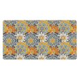 thumbnail image 1 of ZICANCN Gaming Mouse Pad, Boho Indian Floral Mandala Lace Large Mouse Mat Desk Pad, Keyboard Mouse Mat, 15.8x29.5 inch, 1 of 9