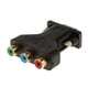 thumbnail image 5 of 3- VGA 15 Adaptador de Enchufe Ames RGB RsVsBs YPbPr Compatibilidad de Video Computadora Conectada Lapptop Home Theater TV DVD RGB Soledad Adaptador RCA a VGA, 5 of 5