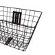 thumbnail image 3 of Cesta de bicicleta eléctrica decorativa, cesta delantera de bicicleta, soporte de carga de bicicleta de metal para Negro, 3 of 9