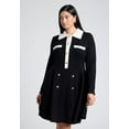thumbnail image 4 of ELOQUII Women's Plus Size Collared Sweater Dress With Buttons, 4 of 4