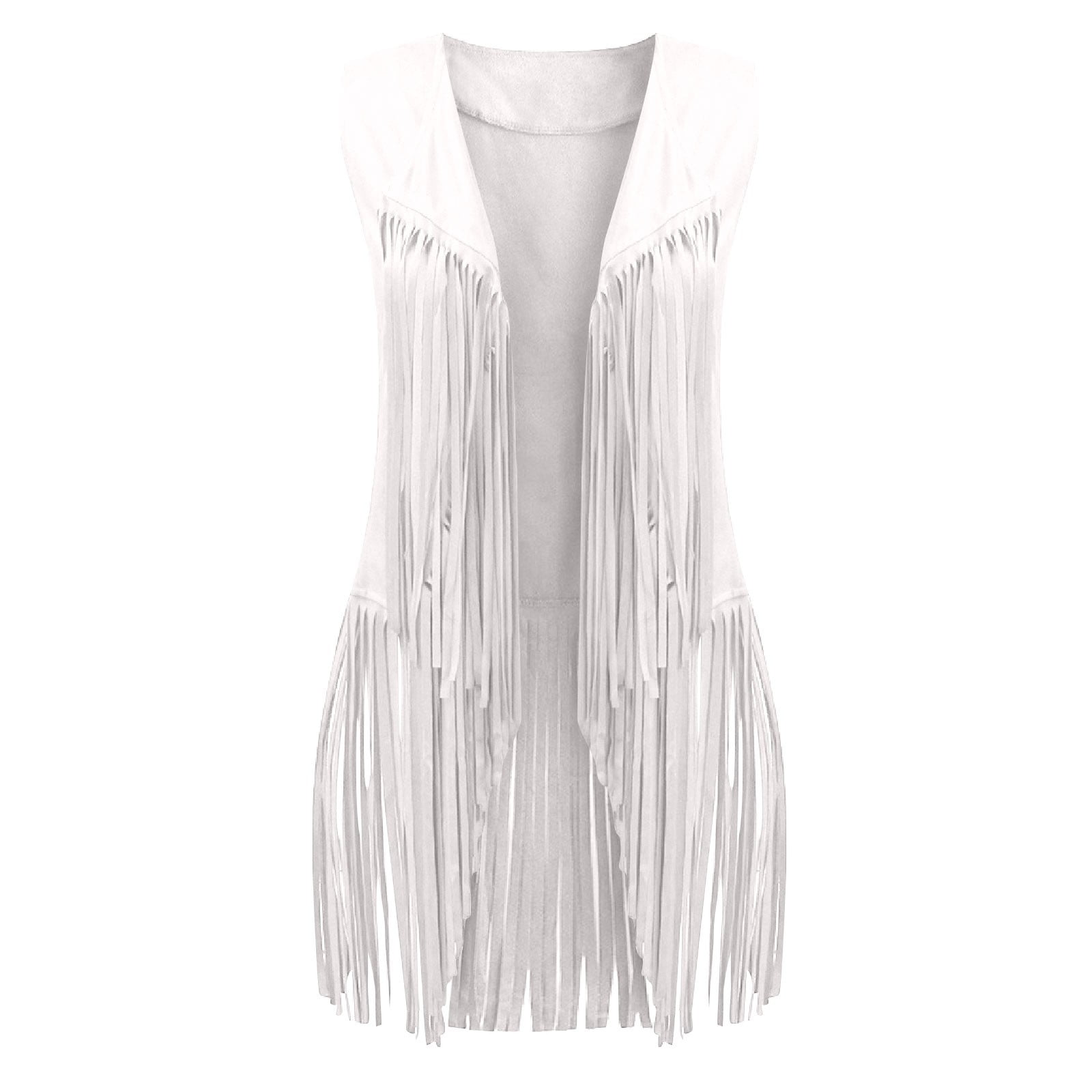 Ladies Fringed Waistcoat In Women's Coats & Jackets For Sale | UK