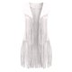 thumbnail image 3 of ICHUANYI Clearance Women Winter Suede Ethnic Sleeveless Tassels Fringed Vest Cardigan(White, S) ICHUANYI WER2023080705882, 3 of 7
