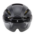 thumbnail image 1 of Cycling Helmet with  Technology, Adjustable LED Light and Built in Goggles for Mountain Road Bike, Fits Head Circumference Up to 65cm, 1 of 7