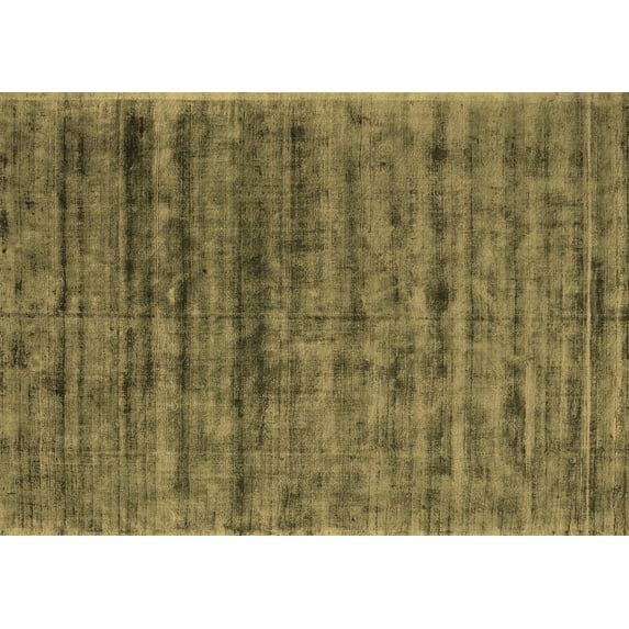 Ahgly Company Indoor Rectangle Abstract Brown Contemporary Area Rugs, 2' x 5'