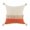 Orange, variant on 14 x 14 x 36 in. Orange Zippered 100 Percent Cotton Throw Pillow - Set of 2