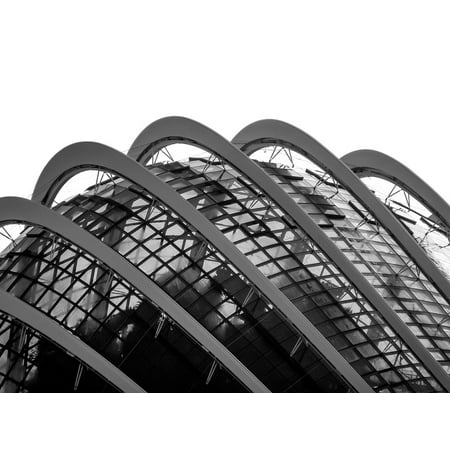 Canvas Print Dome Architecture Texture Shape Singapore Stretched Canvas 10 x