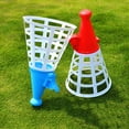 thumbnail image 2 of Bangcool Launch Catch Ball Game Flexible Catch Ball Catch Launcher Basket with 2 Balls, 2 of 7