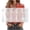 A03 Red, variant on Halloween Shirts for Women Plus Size Candy Corn Print Long Sleeve Button Down Festive Holiday Tops Sweet Spooky Season Party Costumes