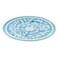 thumbnail image 6 of Elama Telly 12 Piece Melamine Dinnerware Set in Teal, 6 of 8