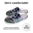 thumbnail image 6 of Lsque Mist Sunflower Skull Pattern Womens Comfort Cotton on Scuff With Memory Foam and Anti-skid Sole Slipper-44/45, 6 of 7
