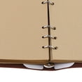 thumbnail image 3 of Cuaderno de cuero Perfecl Cuaderno Portátil de Dibujar A6 Marrón, 3 of 8