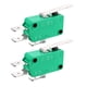 thumbnail image 1 of Uxcell 2PCS KW3-OZ 16A 125/250VAC SPDT NO NC Interruptor de límite micro tipo palanca de bisagra, 1 of 4