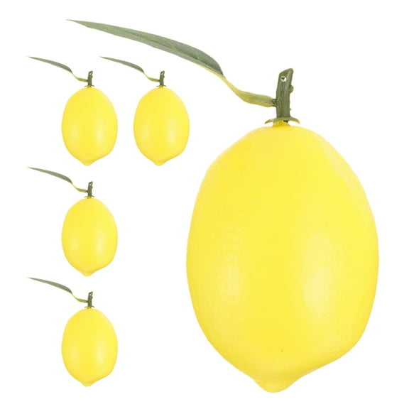 unbranded  5 Pcs Lemonade Stand Decorations for Kitchen Simulated Model