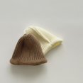 thumbnail image 3 of Gorro de bebé Otoño/Invierno Gorro de punto con pezón de color sólido Gorro de punto para bebé Gorro cálido transpirable cómodo, 3 of 5