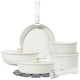 thumbnail image 1 of Juego de utensilios de cocina SODAY, 15 unidades, antiadherentes con mango desmontable, color blanco, 1 of 8