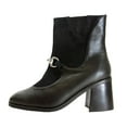 thumbnail image 3 of PEERAGE Darla Women's Wide Width Casual Dress Leather Booties, 3 of 6