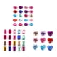 thumbnail image 4 of EeaseMX 15 hojas autoadhesivas de acrílico, cristales y diamantes de imitación, pegatinas de gemas, suministros para manualidades, colores variados, 4 of 7