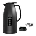 thumbnail image 2 of Abbracc Car Kettle Boiler Electric Kettle with Lighter Stainless Steel Heating 1.2 L Black, 2 of 9