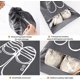 thumbnail image 4 of Shoe Bag 15 Pieces, Breathable Non-woven Shoe Covers with Drawstring Clear Window Dustproof Compatible for Travel Home Storagenavy, 4 of 5