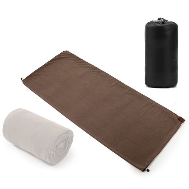 Sacs de Couchage d'Extérieur Portables Sac de Couchage d'Urgence Léger en Molleton