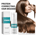thumbnail image 2 of Dr.pedi Protein Correcting Hair Mousse, Smoothing & Frizz Control, Keratin Treatment, Heat Protectant, for Curly & Frizzy Hair, 60ml, 2 of 7