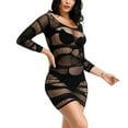thumbnail image 6 of Tbopshirt Lingerie for Women,Womens Lingeries Set Women Solid Color Underwear Bra Perforated Skirt Hollowed Out and Lingerie,Valentines Day Gift for Her, 6 of 8