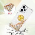 thumbnail image 3 of Funda para Xiaomi POCO F5 5G con Brillo Líquido Flotante, Purpurina, Parachoques y Anillo Giratorio Soporte, 3 of 5