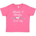 thumbnail image 3 of Inktastic Abuelo and Abuela Love Me- Heart Grandchild Boys or Girls Baby T-Shirt, 3 of 5