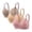 Pink, variant on Erwazi 3 Pack Womens Bras Comfortable Push Up Bra Full Coverage Wireless Bralettes for Women