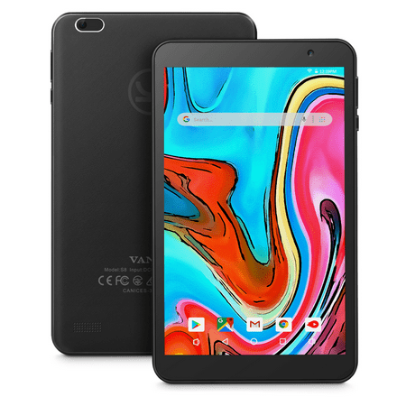Refurbished VANKYO S8 MatrixPad 8 inch Tablet, Android 9.0 Pie, 2 GB RAM, 32 GB Storage, IPS HD Display, Quad-Core Processor, Dual Camera, GPS, FM, Wi-Fi