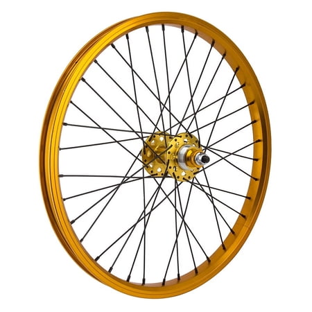 Se Bikes J24SG Rear Wheel 20in B/O 3/8inx110mm FW Rim Brake Clincher Gold 36H price history on PriceWatchPro