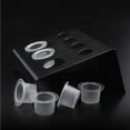 thumbnail image 5 of Soporte para vasos de tinta para tatuajes FloreceBien, soporte de acero inoxidable para tapas de vasos de tinta pigmentada para tatuajes, suministro para máquina de 7 tapas, 5 of 5