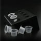 thumbnail image 5 of Soporte para vasos de tinta para tatuajes FloreceBien, soporte de acero inoxidable para tapas de vasos de tinta pigmentada para tatuajes, suministro para máquina de 7 tapas, 5 of 5
