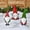 Multicolor, variant on cvlncycling Christmas Decoration Outdoor,Christmas Metal Decoration Garden Stakes Gnomes Planting Ornaments Iron Floor Insert for Holiday Wedding Party Decoration