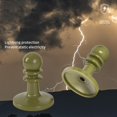 thumbnail image 4 of 4 Pcs Protège-Pot de Camping Extérieur pour Randonnée Auvent Tente Vert, 4 of 8