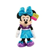 Minnie Beanbag Plush Minnie in Purple & Aqua
