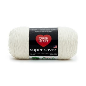 Red Heart Super Saver Medium Acrylic Aran Yarn, 364 yd