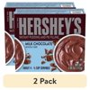 (2 pack) Hershey's Milk Chocolate Instant Pudding and Pie Filling, 3.95 oz Box