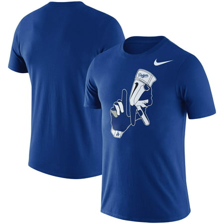 Los Angeles Dodgers Nike MLB LA Gloves Local Phrase T-Shirt -