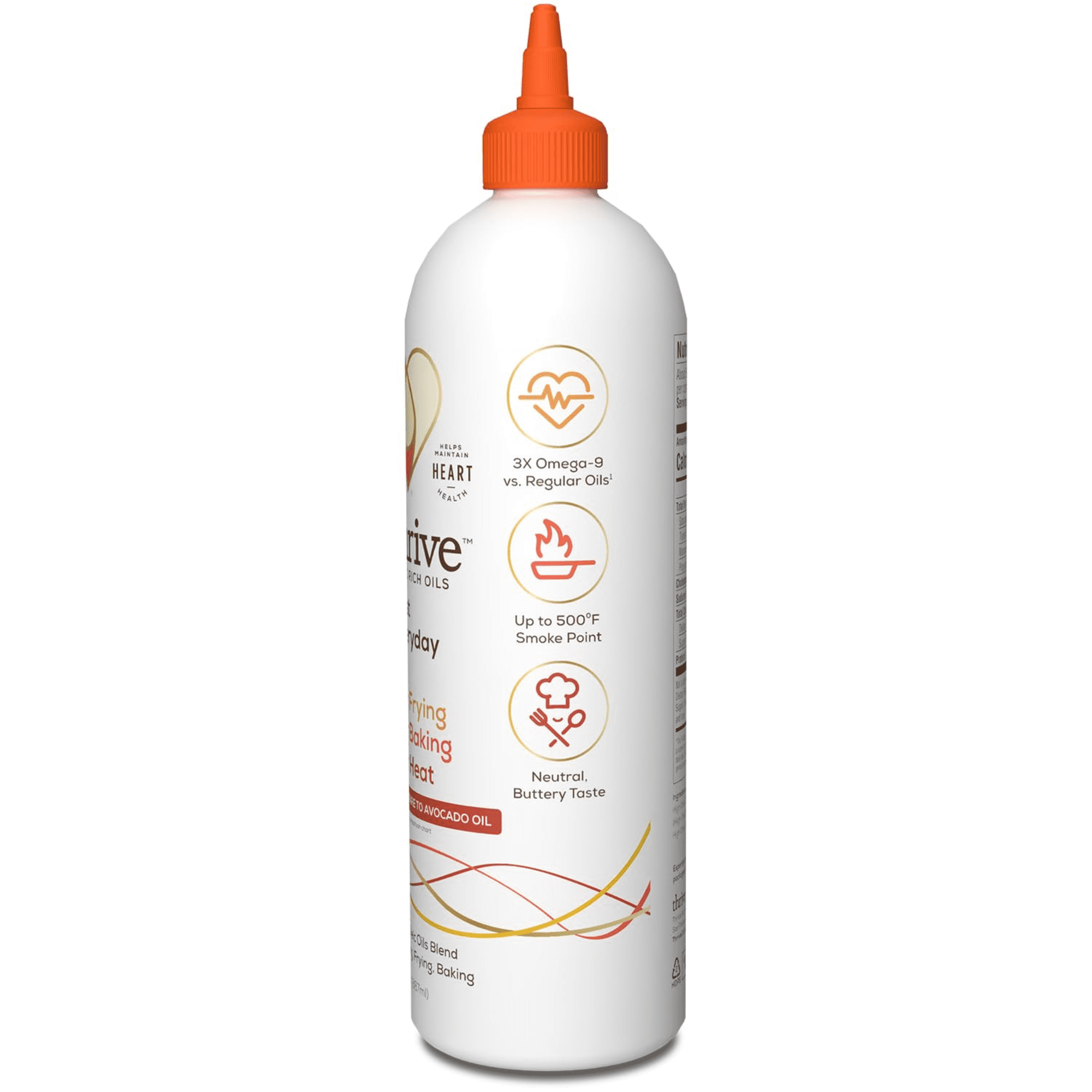 Thrive Oleic Rich Cooking Oil Blend - 30 fl oz Squeeze Bottle, 1 Pack