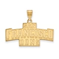 thumbnail image 1 of 14k Yellow Gold U. of San Francisco Medium Pendant, 1 of 3