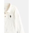 thumbnail image 2 of Wonder Nation Baby Boys' Cotton Polo Bodysuit with Long Sleeves, Sizes 0M-24M, 2 of 3