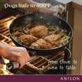 thumbnail image 6 of Anolon Advanced Home 12" Hard-Anodized Nonstick Deep Frying Pan with Lid, Onyx, 6 of 6