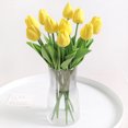 thumbnail image 3 of 5/10 piezas de flores artificiales, ramo de tulipanes, flores falsas de PE, decoración de boda, jardín, hogar, jardín, ramo, jarrón, decoración, plantas, 3 of 5