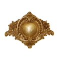 thumbnail image 1 of Hickory Manor Home 2503GL Centerpiece Medallion, Gold Leaf, 1 of 1