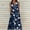 Navy, variant on Viikei Sleeveless Dress Summer Dresses for Women Plus Size Dresses Fashion Casual Sleeveless V-Neck Button Striped Print Pocket Maxi Dress