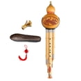 thumbnail image 4 of Bamboo Hulusi Gourd Flute Gourd Cucurbit Flute for Show Performance Exercise b flat key, 4 of 8